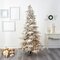 7.5' Flocked Grand Northern Rocky Fir Artificial Christmas Tree with 6672 Warm Cluster (Multifunc...