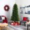 7.5' Belgium Fir "Natural Look" Artificial Christmas Tree with 550 Clear LED Lights