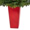 3.5’ Washington Fir Artificial Christmas Tree With 50 Clear Lights In Tower Planter