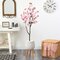 63” Cherry Blossom Artificial Tree In White Planter With Stand