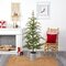 5.5' Pre-Lit Pine Artificial Christmas Tree in Decorative Planter with 150 Lights