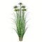 60" Green Cyperus Grass In Iron Pot
