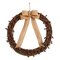 30" Fall Acorn and Decorative Bow Autumn Wreath