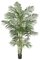 8 feet Areca Palm Tree - 6 Synthetic Canes - 33 Fronds - Weighted Base