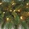 80 inches Icicle Pine Garland - 300 Green Tips - 300 Warm White LED Lights