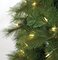 9' Mika Pine Pencil Christmas Tree - 650 Warm White LED Lights - Wire Stand