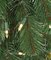 10 Foot Virginia Pine Christmas Tree - Full Size - 1,852 Green Tips - Clear Lights