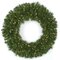 48" Mika Pine Wreath - 300 Green Tips - 150 Warm White LED Lights
