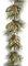 6' Sugar Pine Garland -Glitter Gold Pine Cones and Leaves - Ice Twigs