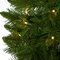 6' Christmas Pine Christmas Tree - Pencil Size - 200 Warm White 5mm LED Lights