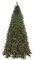 Fir Half Wall Christmas Tree - 820 Green Tips - 250 Warm White LED Lights