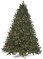 10 Foot Virginia Pine Christmas Tree - Full Size - 1,852 Green Tips - Clear Lights