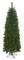 12' Virginia Pine Christmas Tree - Slim Size - 2,641 Green Tips - 84" Width