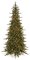 12' Russian Pine Christmas Tree - Slim Size - 1,800 Warm White 5.5mm LED Lights
