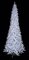10 Foot tall Blanca Pine Christmas Tree - Pencil Size - 750 Winter White 5mm LED Lights