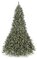 9 feet Frosted Mixed Needle Christmas Tree with Laser Glitter - Warm White Lights
