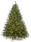 C-84694 6 feet Virginia Pine Christmas Tree - Full Size - 650 Green Tips - White LED Lights