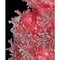 Heavy Flocked Pink Christmas Tree - Slim Size - 918 Pink Tips - 650 Pink Lights