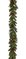 EF-X140 6' Long 1" to 1.25" Natural Cones, .50" Berries, 5.50" to 8.50" PVC Poly Pine. Color: Green with Natural Cones & Red Berries