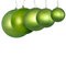 Apple Green Matte Ball Ornaments | 4" to 12" Sizes