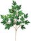 28" Rock Maple Branch - 32 Leaves - Green - FIRE RETARDANT