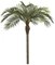 P-123200 11 FOOT COCONUT PALM TREE WITH METAL PLATE