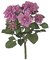 22" Dahlia Bush - 6 Orchid/Beauty Flowers - 6" Stem- FIRE RETARDANT