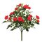 15 inches Red Mini Diamond Rose Bush