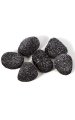 Assorted Glittered Rocks - 6 Per Bag - 2 inches to 3 inches Width