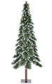 SNOW-TIPPED ALPINE TREES WITH PINECONES | 3 FT., 5 FT., OR 7 FEET TALL