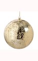 6 inches Plastic Mercury Glass Finish Ball Ornament Shatterproof