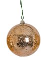 Soft Copper Mercury Finish Ball Ornament | 4 Inch And 6 Inch