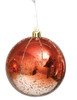 Mercury Glass Finish Copper Ombre Ornaments | 4", 6", or 8"