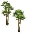 8 Foot Or 9.5 Foot Artificial Fan Palm Tree