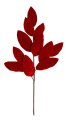 25.5 Inch Velvet Magnolia Spray | Red Or Red/Green/White