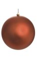 Plastic Matte Ball Ornament - Copper