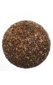 Styrofoam Sequined/Beaded Ball Ornament - Chocolate