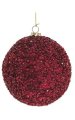 Sequin / Bead Ornament - Red