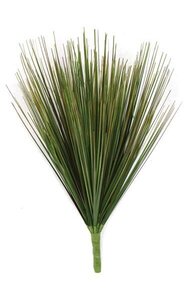 13 inches PVC Onion Grass Bush - 8 inches Width - Bare Stem Fire Retardant