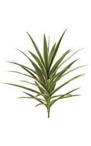 30 inches Plastic Yucca Plant - 35 Leaves***2 COLORS Burgundy or Green/Yellow