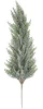 26 Inch Or 40 Inch Snowy Frosted Cedar Trees With Glitter