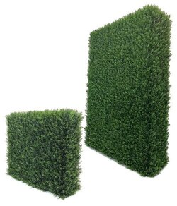 FIRESAFE ARTIFICIAL CEDAR HEDGING