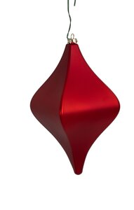 8 INCH MATTE DIAMOND FINIAL | RED, GREEN, BLUE, GOLD, SILVER, BURGUNDY, OR BLACK