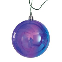 Purple Iridescent Ball Ornaments | 3 Sizes