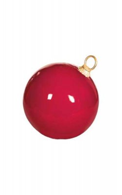 21.5" Fiberglass Ball Ornament - Indoor/Outdoor