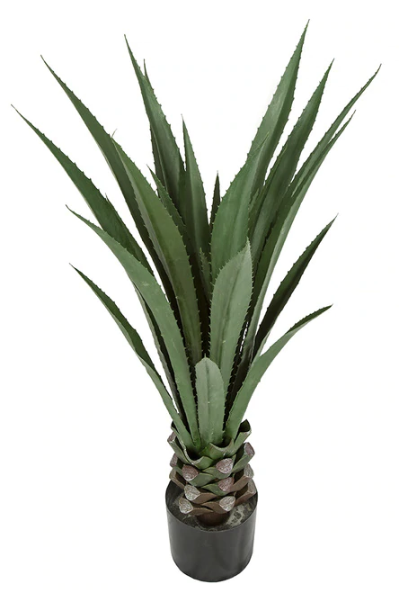 Uv / FR Artificial  Fire retardant Outdoor Agave  Plant In Small, Medium Or Large Sizes