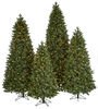 Slim Size Pe/Pvc Mixed Needle Spruce Trees With Pine Cones