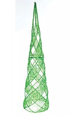 Acrylic Cone Tree Green