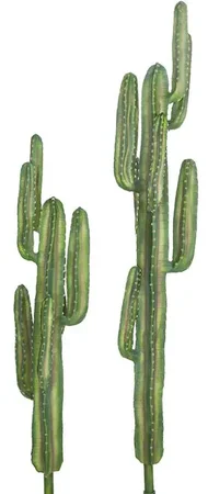 Sunset Saguaro Cactus Plants In Blue/Green Color - 54 Inch Or 70 Inch Sizes