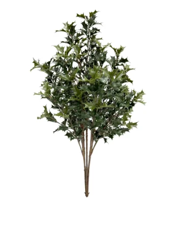 Polyblend Outdoor Holly Leaf Bush | 2 Sizes